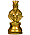 Gaming Chess Piece (Gold)